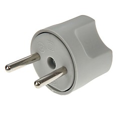 Переходник евро круглый 6А 220В ITEC PS1