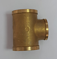 Тройник 1вн х3/4вн х1вн хром