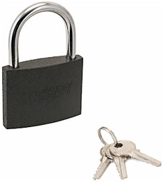 Замок навесной СТАНДАРТ HG-375 серый