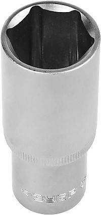 Головка 12мм 1/2" /6гр/ удлиненная ЗУБР