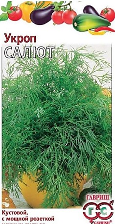 Семена Укроп Салют (метал) Гавриш