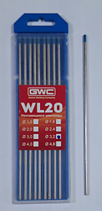Электрод вольфрамовый WL-20 ф3.2мм 
