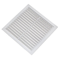 Решетка вентиляционная 138х138 пластик с сеткой