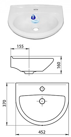 Умывальник РОДНИЧОК белый