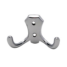 Крючок двойной 827В Малыш хром