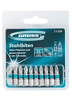 Бита /PZ №1 25мм/ Gross 11339