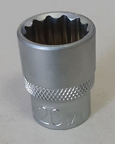 Головка 20мм 1/2" /12гр/