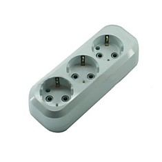 Колодка 3-х местн. с заземл.