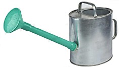 Лейка оцинкованная 10л