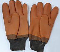 Перчатки резиновые маслобензостойкие красные