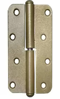 Петля 110 левая бронза