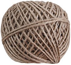 Шпагат джутовый 2-ниточный 60м арт. 68262-С