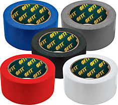 Скотч 48мм*10м белый армированный х/б тканью11756