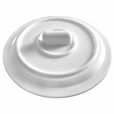 Пробка д/ванны силикон белая