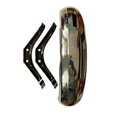 Крыло мото ИЖ переднее хром