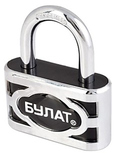 Замок навесной БУЛАТ ВС 3-П-30 ПЛ