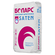 Шпатлевка финишная гипсовая БОЛАРС SATEN 25кг