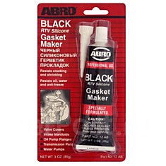 Герметик-прокладка 85гр силикон, черный