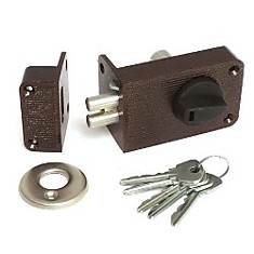 Замок накладной ЗЕНИТ ЗН2-3/Димитровград/медь