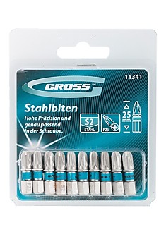 Бита /PZ №3 25мм/ Gross 11341