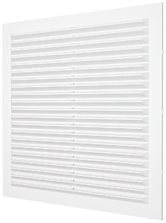 Решетка вентиляционная 194х194 пластик с сеткой (1919С)