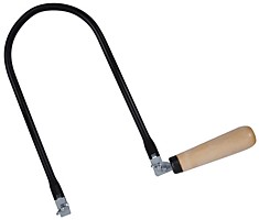 Лобзик ручной 125*275мм деревянная ручка Россия 41030