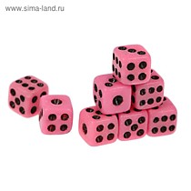 Кости игральные и фишки