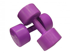 Гантель 1кг пластик 1шт