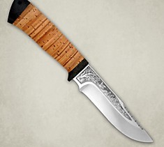 Нож Стрелец береста