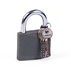 Замок навесной СТАНДАРТ HG-340 серый