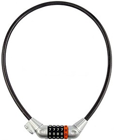 Замок навесной велосипедный STELS 10х800 мм 84302