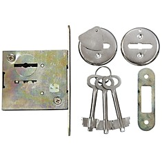 Замок врезной ИЖЕВСК ЗВ8-4/1 плоский ригель