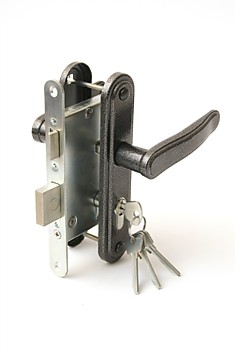 Замок врезной ЗЕНИТ ЗВ4-3.03 серебро