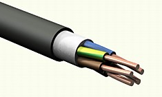 Кабель ВВГнг 5*6