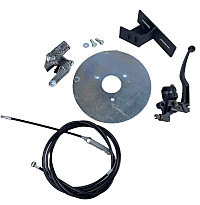 Тормоз мотобуксировщика БТС (установочный компл.)