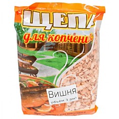 Щепа для копчения 3дм3 (вишня)