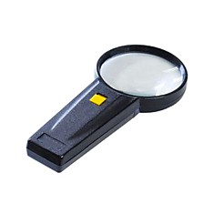 Лупа d-65мм с подсветкой 8-кратн. Glass Magnifying