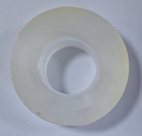 Нано-лента двусторонняя клейкая многоразовая, прозрачная 5м