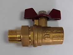 Вентиль американка 1/2" бабочка Bolarm