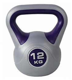 Гиря 12кг пластиковая