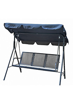 Качели садовые CY8201 1.6*1.5м 3-х местные 