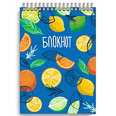 Блокнот А5 60л на пружине