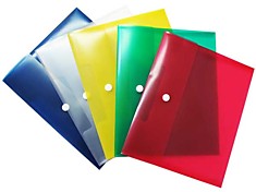 Конверт на кнопке А4 (папка для бумаг)