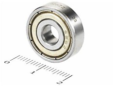 Подшипник 026 /6х19х6/ закрытый металл 626ZZ