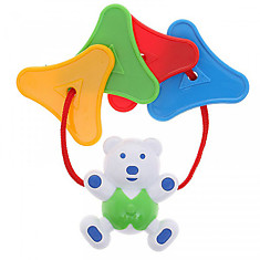 Подвеска "Цепочка с мишкой"