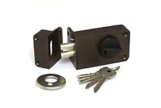 Замок накладной ЗЕНИТ ЗН2-3/Димитровград/бронза