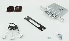 Замок врезной Рязань САМ 8-8-М 81300 /3ключа 