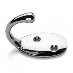 Крючок-вешалка 1-рожковый К2301МS хром (303)