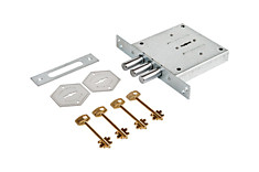 Замок врезной GERBER ЗВУБ3 С1-В 016