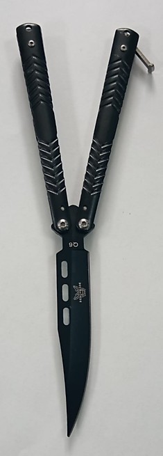 Нож бабочка Q-6 черный